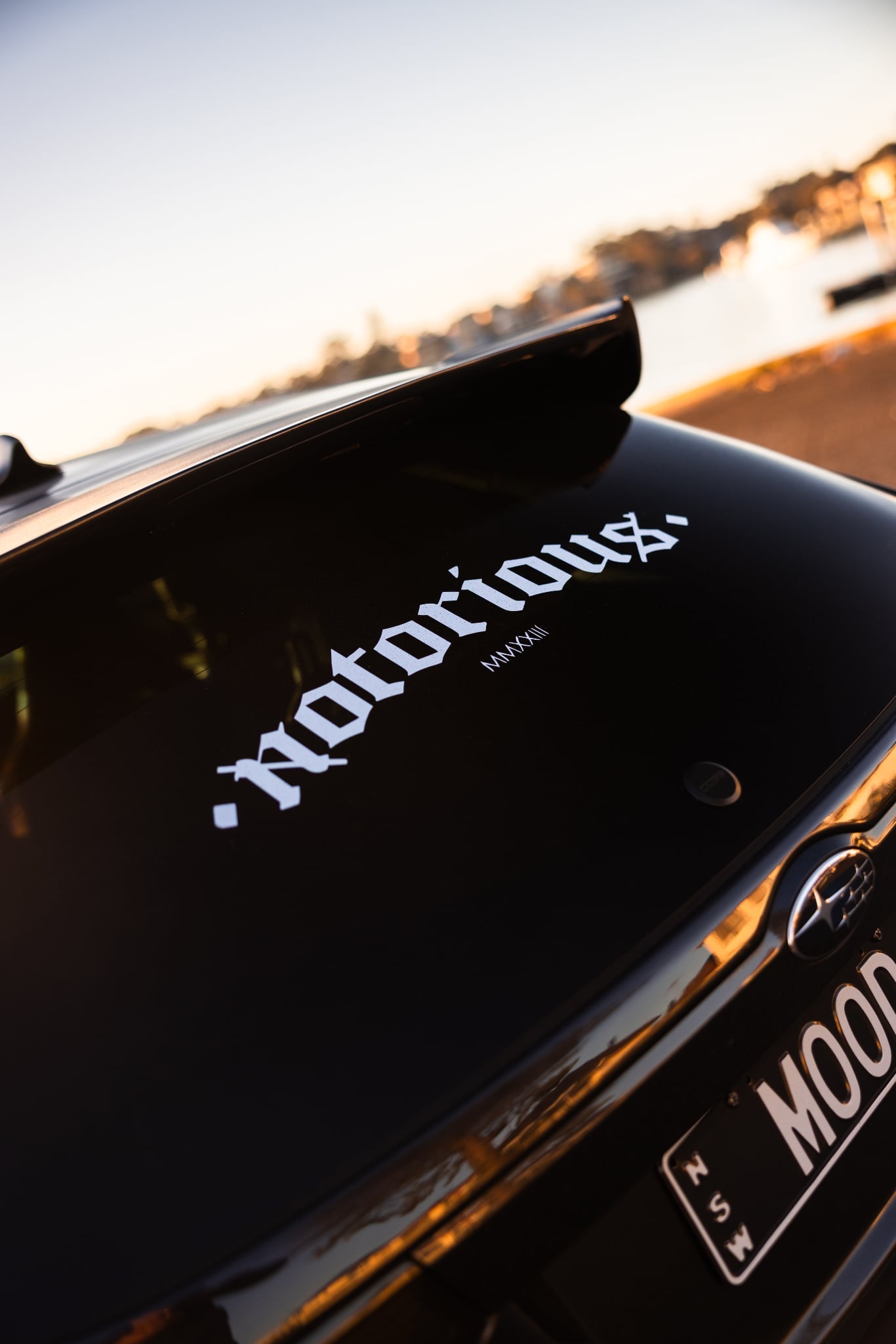 Notorious Air Freshener + Banner Package