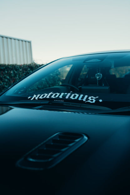 "Notorious" Staple Banner