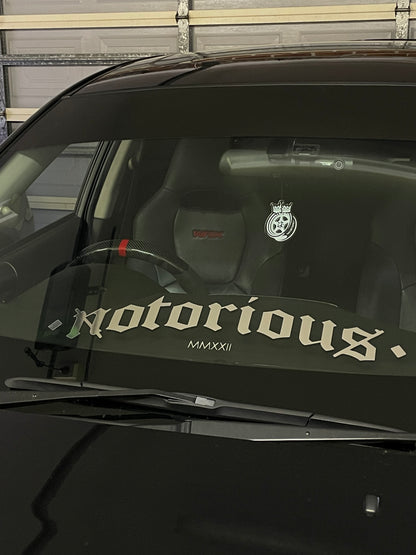 "Notorious" Air Freshener