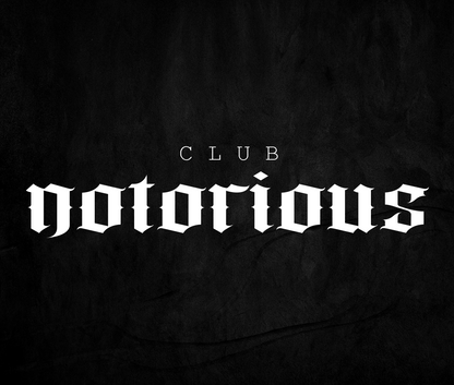 Medium "Club Notorious" Sticker